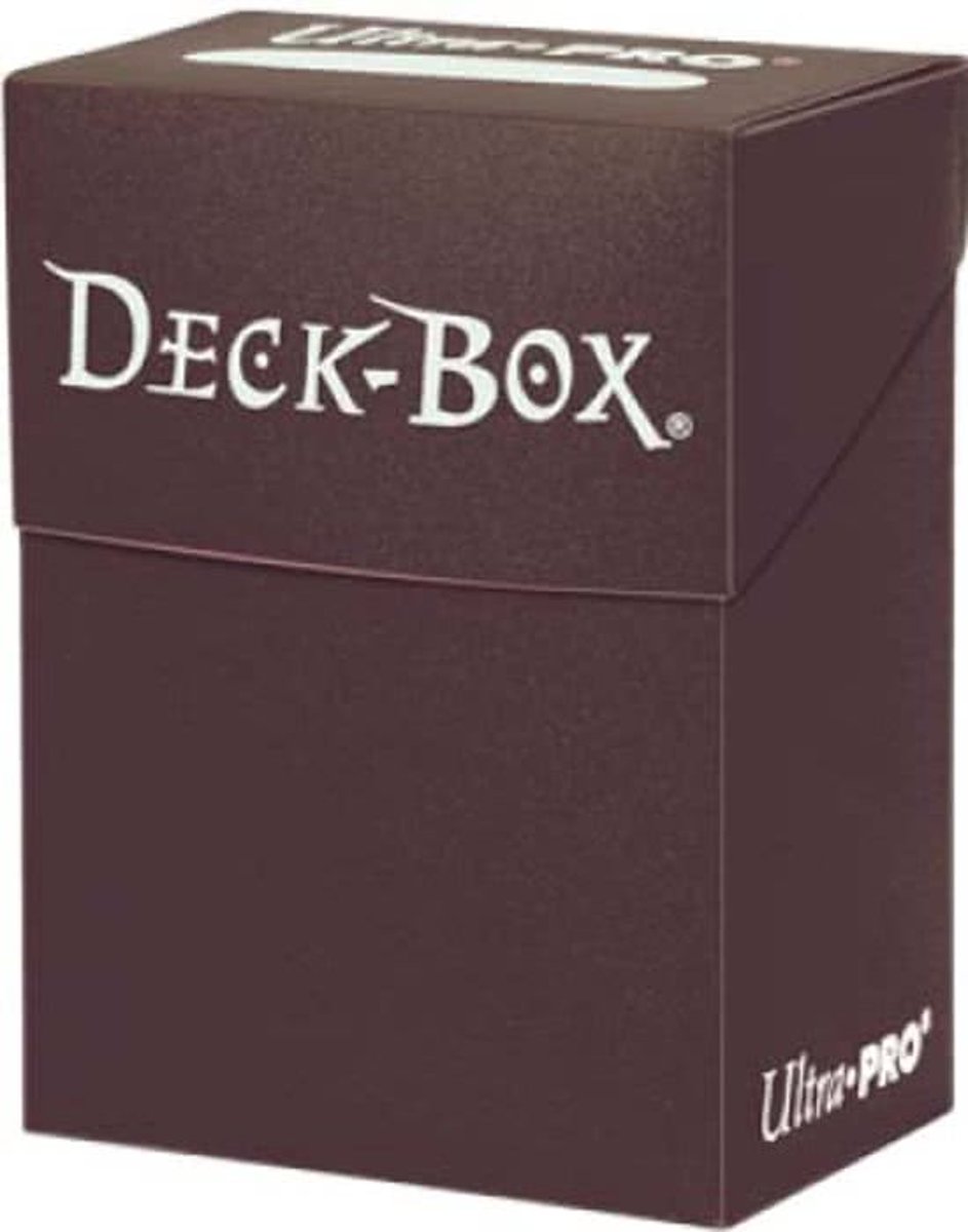 Speelgoed | Kaartspel - Deckbox Solid Brown C30